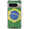 Brazil Flag Distressed Pixel 9/9 Pro Clear Case